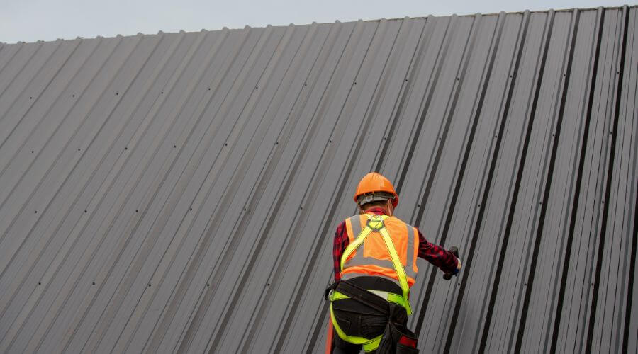 Professional metal roof installation services in Rogers City, MI